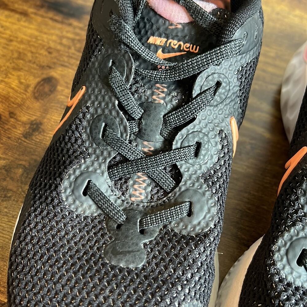 Nike Pink & Black Renew Size 7 Sneakers - Picture 5 of 14